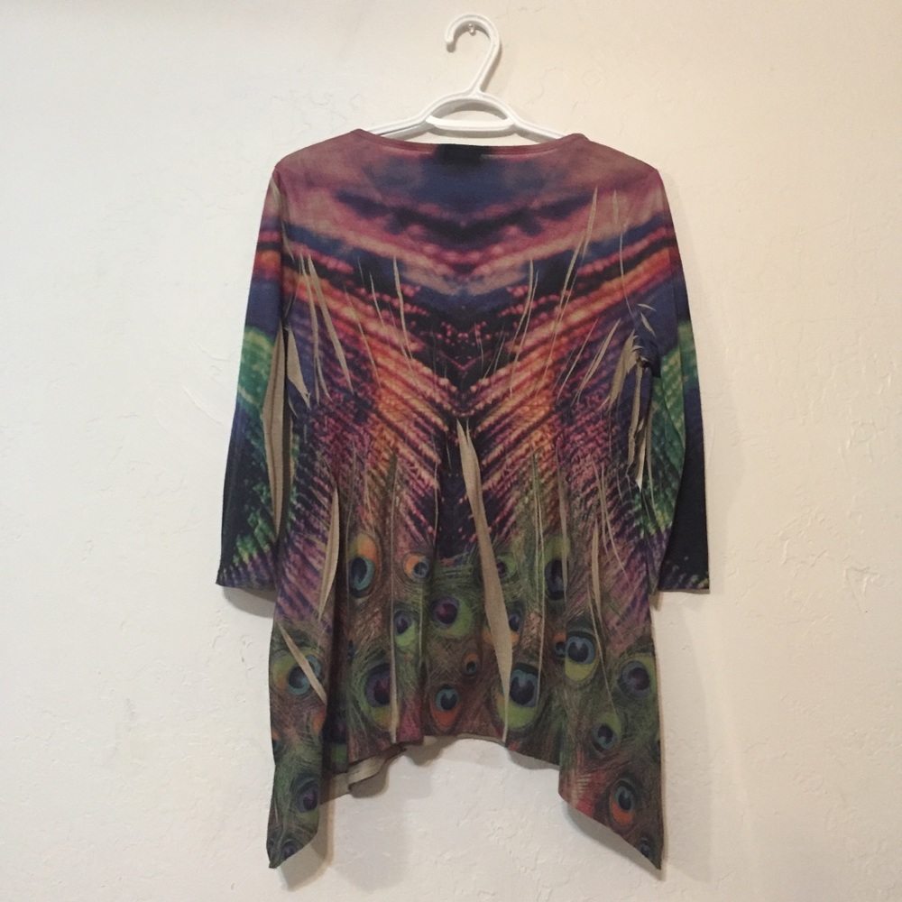Peacock Top - Picture 2 of 4